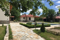 от мястото за тенис